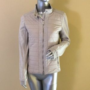 Calvin Klein Jeans Quilted Moto Puffer Jacket